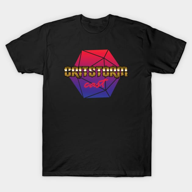 CritStorm Cast T-Shirt by Jujufox